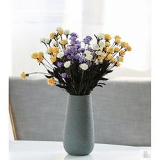 南笙 現代簡約仿真花幹花假花家居飾品陶瓷花瓶插花花器臺面擺件