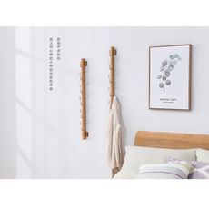 橡木樹形衣服掛鉤10鉤壁掛樹杈衣帽架實木家用衣鉤鐵藝衣掛鉤 - 16鉤衣帽架