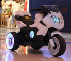 兒童電動摩托三輪車 小男孩寶寶充電遙控 兒童玩具車 可坐人1-3-5歲 電動車 摩托車 三輪車 機車