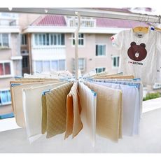一件免運 傘形尿布架家用防風毛巾架嬰兒衣架晾衣新生兒寶寶嬰兒尿布晾曬架 - 傘形衣架