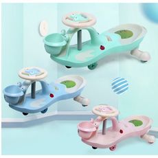 全網超低價 兒童扭扭車1-3歲溜溜車萬向輪男女寶寶玩具嬰幼滑行搖擺車 玩具車 免運 實拍 滑行車 實