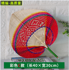 竹編扇子蒲扇老人寶寶納涼復古手工竹扇中國風夏季芭蕉扇手搖扇
