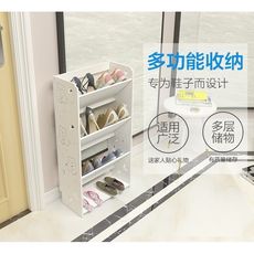 簡易鞋架家用多層鞋櫃客廳簡約防塵經濟型門口小鞋架組裝省空間 - 五層長60*寬19.5*高101cm