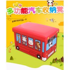 兒童儲物凳子卡通玩具收納凳可坐成人 多功能折疊整理箱換鞋凳椅