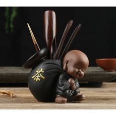 一件免運整套陶瓷黑檀雞翅木茶道六君子套裝功夫茶具茶盤配件茶藝組合