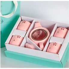 【一件免運】陶瓷茶具杯壺套裝家用功夫茶具禮盒裝婚慶喬遷回禮禮品