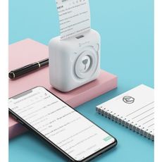 打印機喵喵迷你手機藍牙學生錯題整理照片手賬標簽不幹膠彩色紙高清便攜式熱敏打印機