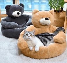 貓窩四季通用狗窩冬季保暖人窩可拆洗泰迪小型犬窩貓咪床寵物用品