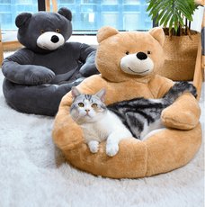 貓窩 四季通用狗窩 冬季保暖人窩 可拆洗泰迪小型犬窩 貓咪床 寵物用品