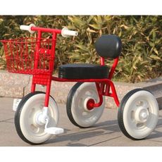 童車2-5歲簡約復古輕便寶寶日本兒童三輪車腳踏車戶外推車自行車