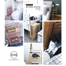 北歐風 置物架 一件免運 書架 落地架 收納 架子 鐵藝落地置物架臥室床頭客廳收納書架夾縫多層雜誌架