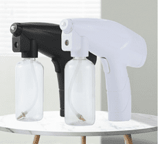 充電家用小型電動霧化機 手持藍光納米槍 酒精噴霧器