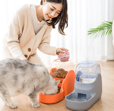 寵物自動餵食器貓咪飲水機狗狗飲水器水盆不插電喝水神器貓咪用品