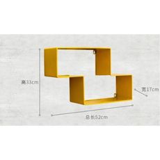 紫蘭軒*免運創意客廳餐廳墻上墻壁裝飾品掛件鐵藝置物架收納架咖啡店墻面掛件 鐵藝墻面置物架 餐廳酒吧壁