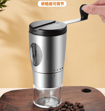 手搖磨豆機咖啡豆研磨機手磨咖啡機手動研磨器家用現磨咖啡粉器具