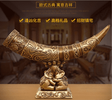 創意擺件家居飾品歐式象牙擺件電視櫃酒櫃裝飾品擺件招財擺設禮品