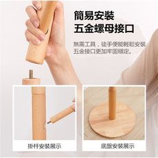 一件免運 現貨 衣架落地臥室衣帽架挂衣架衣服架子挂包架家用實木簡約現代單杆式 - 下單備註顏色