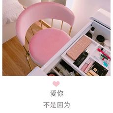 北歐粉色網紅餐廳椅子現代簡約梳妝凳ins美甲椅單人鐵藝休閑靠背