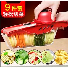 家居廚房用品用具做菜做飯神器小工具生活小百貨創意廚具家用大全 - 紅色 有底盒款
