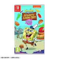 NS Switch 海綿寶寶 蟹堡王烹飪大挑戰 中文版 超大蟹堡王 Krusty Cook-Off