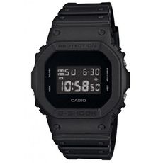 【CASIO】G-SHOCK 黑風時尚運動腕錶 (DW-5600BB-1)