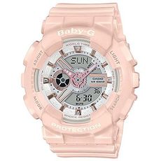 【CASIO】BABY-G 玫瑰金齒輪概念錶-嫩粉 (BA-110RG-4A)