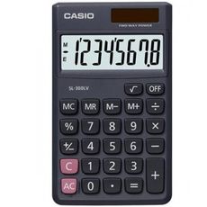 【CASIO】SL-300LV 8位數 國家考試專用計算機