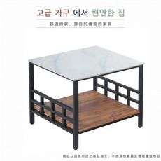 AS雅司-多尼希岩板石面小茶几-60*60*54cm