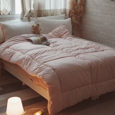 【Annahome】韓式棉絨被 單人尺寸 表布純棉 台灣製