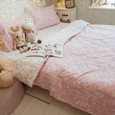 【Annahome】日韓系100%純棉 雙人床包＋兩用組 台灣製