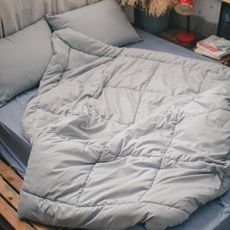 【Annahome】石墨烯水洗被 雙人加大尺寸 恆溫抗靜電 回彈性佳 台灣製