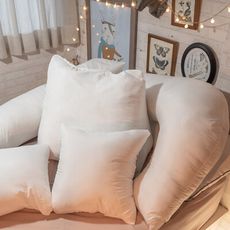 【Annahome】蓬鬆 各式抱枕心  抱抱好夥伴 台灣製