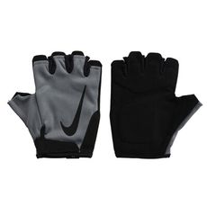 NIKE M GYM ESSENTIAL 2.0 男健身手套-一雙入 訓練 灰黑