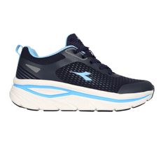 DIADORA 女專業慢跑避震鞋-慢跑 路跑 運動 休閒 深藍水藍