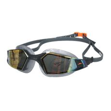 SPEEDO AQUAPULSE PRO MIRROR成人運動泳鏡-游泳 黑黃