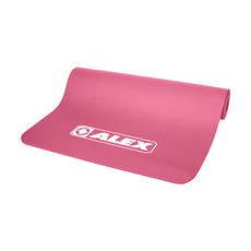 ALEX 專業瑜珈墊-台灣製 有氧 塑身 地墊 止滑墊 附收納袋 SGS認證 紅白