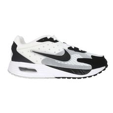 NIKE W AIR MAX SOLO 女氣墊慢跑鞋-慢跑 氣墊 白黑灰