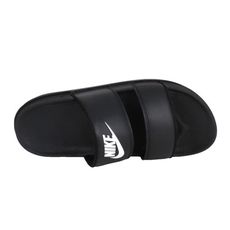NIKE WMNS OFFCOURT DUO SLIDE 女運動拖鞋-游泳 黑白