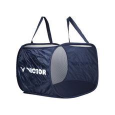 VICTOR 收納籃-衣物籃 羽毛球籃 勝利 丈青白