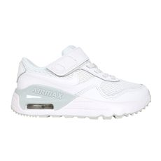 NIKE AIR MAX SYSTM-PS 男女中童休閒運動鞋-氣墊 復古 白