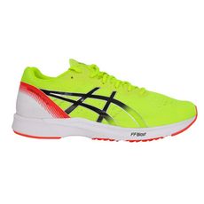 ASICS TARTHER RP 3 男競速跑鞋-2E-慢跑 訓練 寬楦 螢光黃紅黑