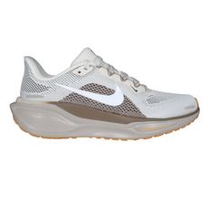 NIKE W AIR ZOOM PEGASUS 41 女緩震慢跑鞋-氣墊 休閒 淺米灰白