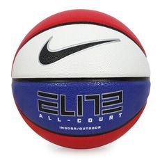 NIKE ELITE ALL COURT 2.0 8P 7號籃球-室內 室外 紅藍白黑銀