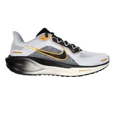 NIKE AIR ZOOM PEGASUS 41 PRM 男慢跑運動鞋-休閒 淺灰白黑金