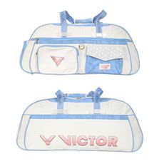 VICTOR 矩形包-拍包袋 羽毛球 裝備袋 手提 手拿 勝利 白藍紅