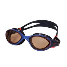 SPEEDO BIOFUSE2.0 成人運動泳鏡-游泳 抗UV 防霧 蛙鏡 藍丈青紅