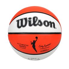 WILSON WNBA AUTH系列室外橡膠籃球#6-訓練 戶外 6號球 橘白黑