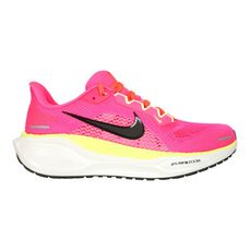 NIKE W PEGASUS 41 CM 女氣墊緩震慢跑鞋-氣墊 路跑 運動 亮桃紅黃