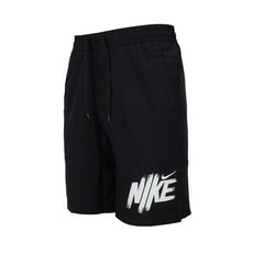 NIKE 男運動短褲-5分褲 DRI-FIT 吸濕排汗 訓練 運動 健身 休閒 黑白