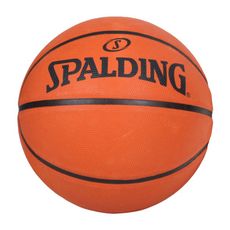 SPALDING 橡膠籃球-訓練 室內 室外 戶外 運動 7號球 斯伯丁 橘黑